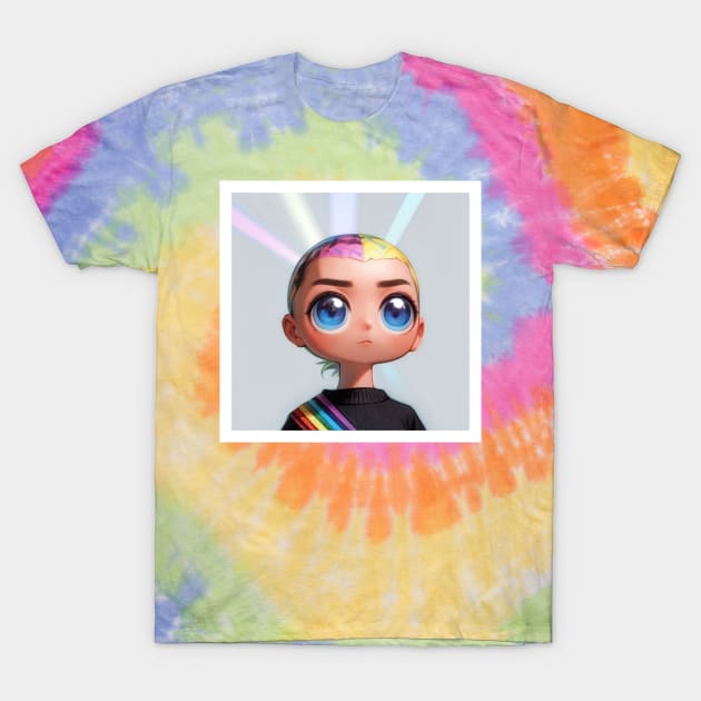 Big Eyes T-Shirt by Tooniefied